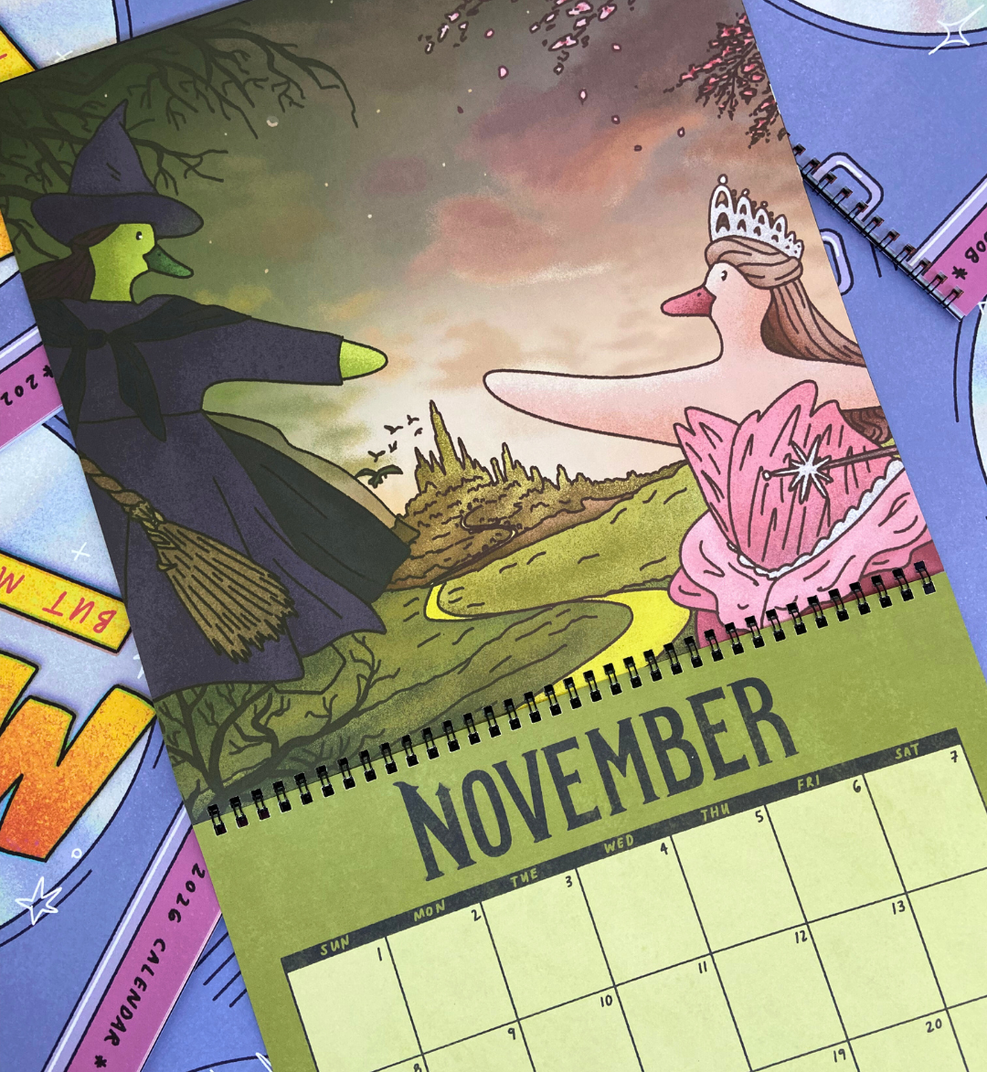 2026 iconic music duck calendar
