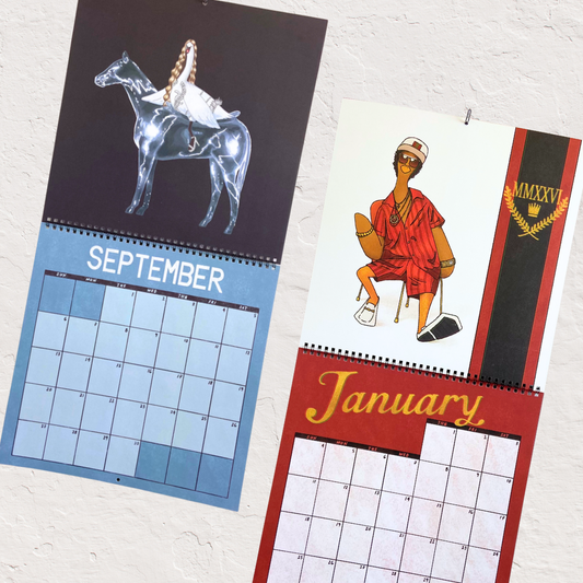 2026 iconic music duck calendar