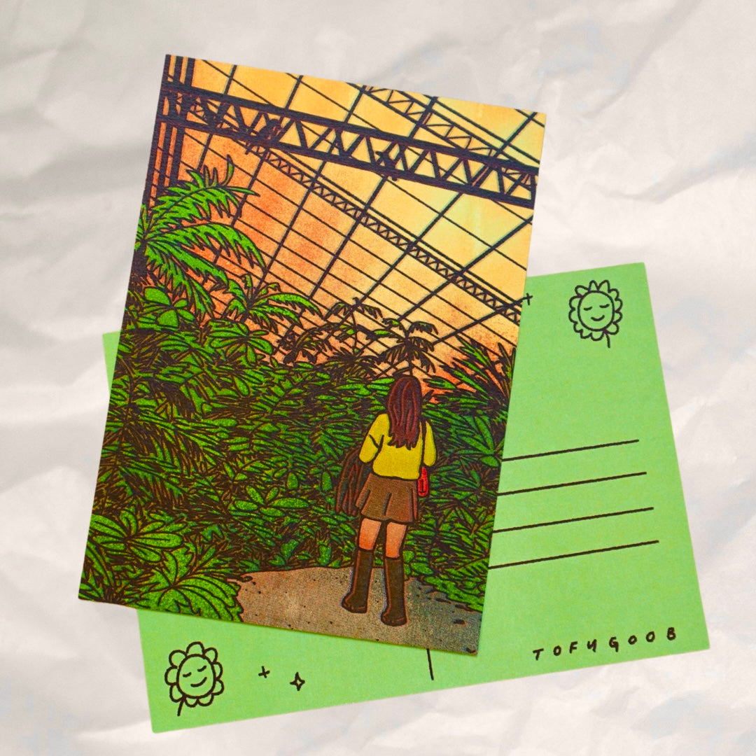 conservatory postcard
