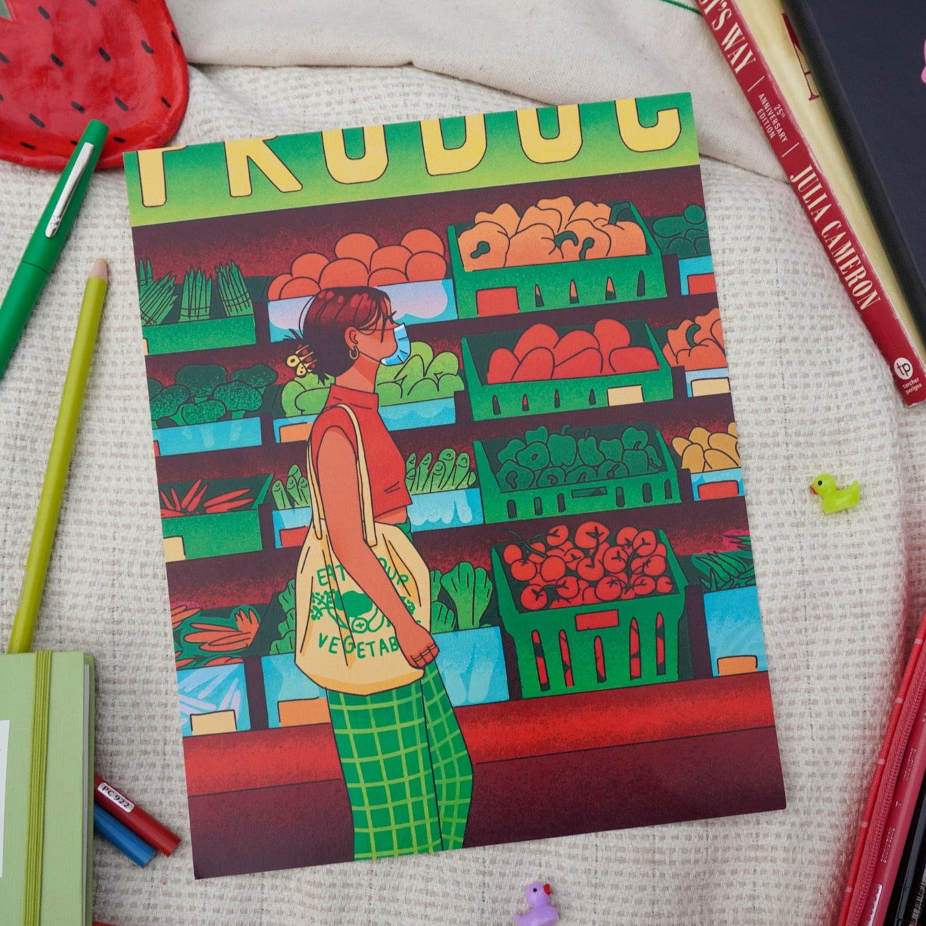 "Produce isle" print