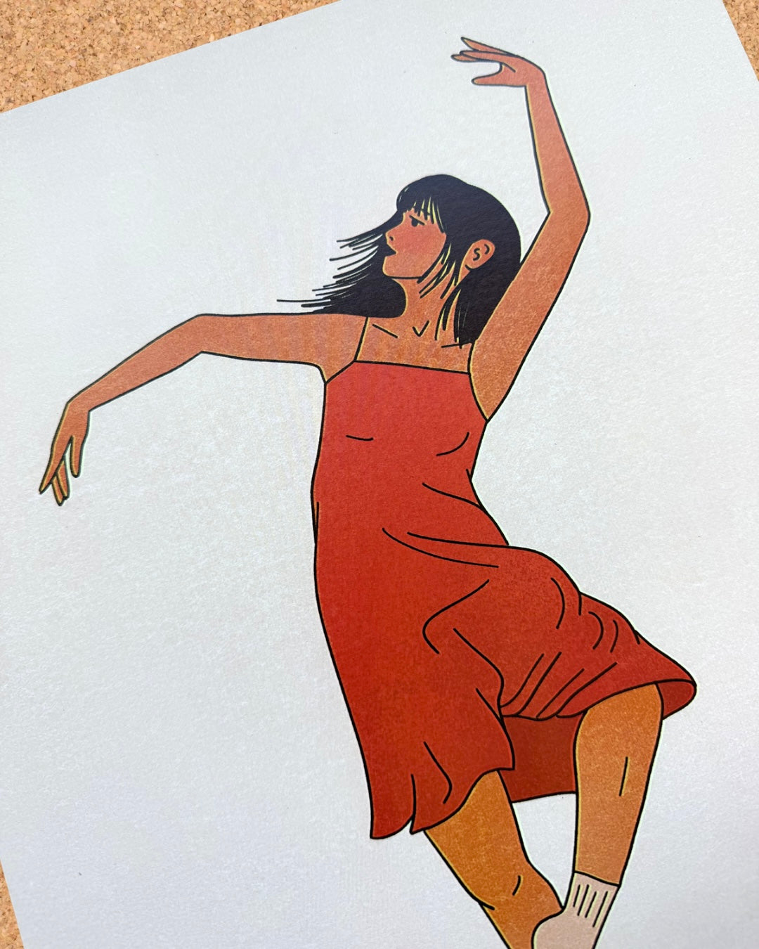 dancer 11x14 print
