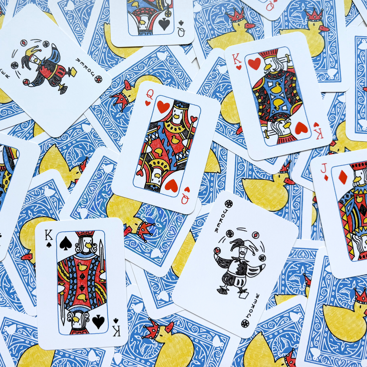 ducky playing cards