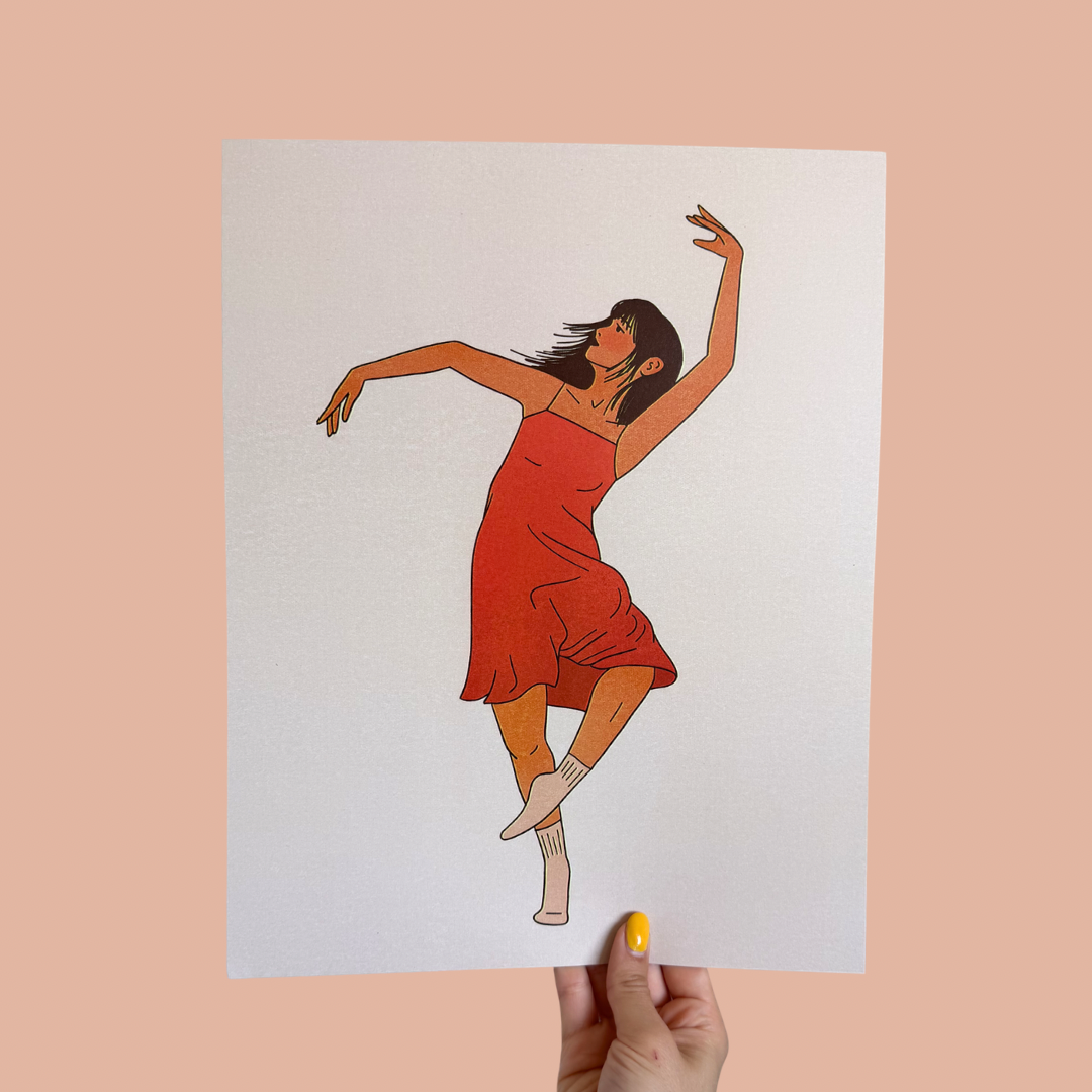 dancer 11x14 print