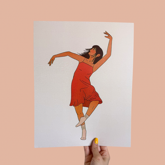 dancer 11x14 print