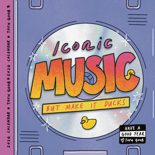 digital 2026 iconic music duck calendar