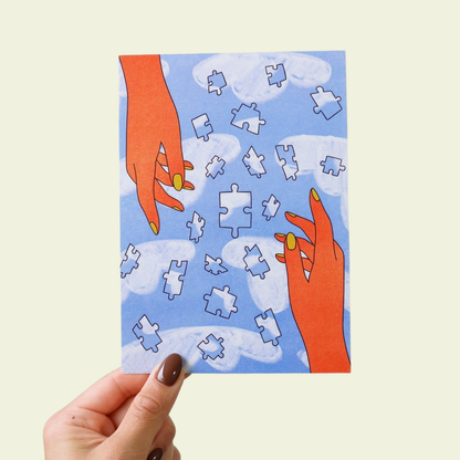 puzzle pieces print